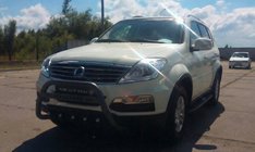 SsangYong Rexton I 2001–2017 Bullbar WT004 Black (RVS) foto 2