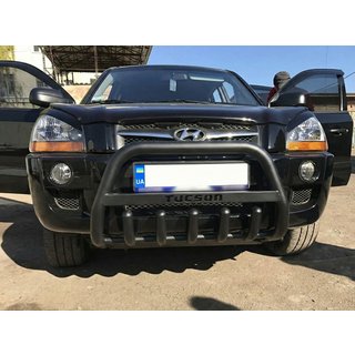 Bullbar WT004 Black (RVS) foto 2