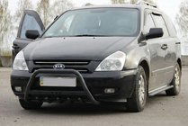 Kia Carnival 2002–2013 Bullbar WT004 Black (RVS) foto 3