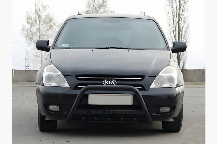 Kia Carnival 2002–2013 Bullbar WT004 Black (RVS) Image
