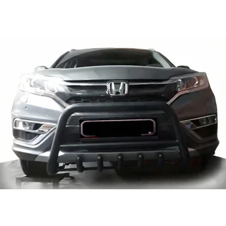 Frontbeschermbeugel WT003 Black (2016-2019, RVS) foto 1