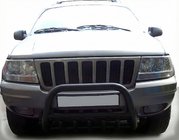 Jeep Grand Cherokee WK 2004–2010 Bullbar WT003 Black foto 3