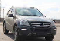 Mercedes ML W164 2005–2011 Bullbar WT003 Black (RVS) foto 3