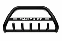 Hyundai Santa Fe 2 2006–2012 Bullbar WT004 Black (RVS) foto 3