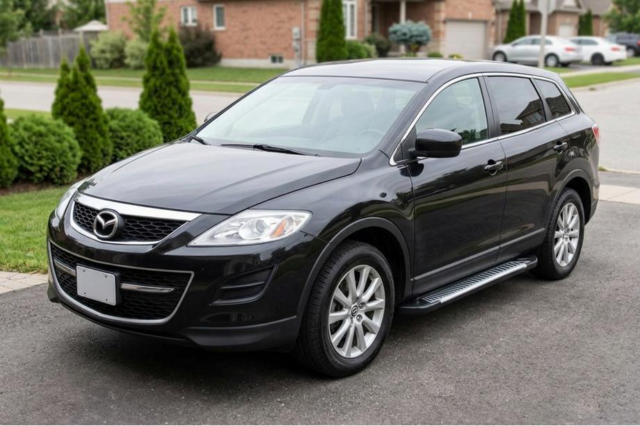 Mazda CX-9 2007–2016 Side steps Line (2 stuks, aluminium) Image