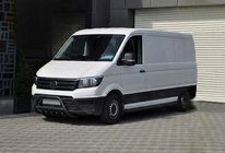 Volkswagen Crafter 2016– Bullbar WT003 Black (RVS) foto 3