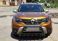 Dacia Duster 2018–2024 Bullbar zonder logo WT003 Black (RVS) foto 6