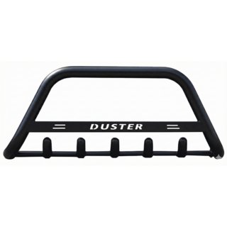 Bullbar met opschrift WT004 Black (roestvrij staal) Dacia Duster 2018–2024 foto 2