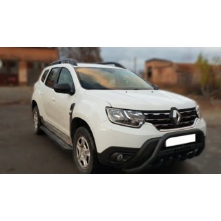 Bullbar met opschrift WT004 Black (roestvrij staal) Dacia Duster 2018–2024 foto 4