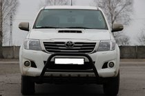 Toyota Hilux 2006–2015 Bullbar WT003 Black (RVS) foto 1