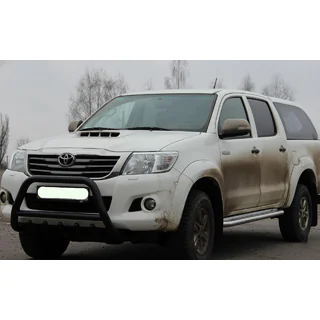Bullbar WT003 Black (RVS) foto 3