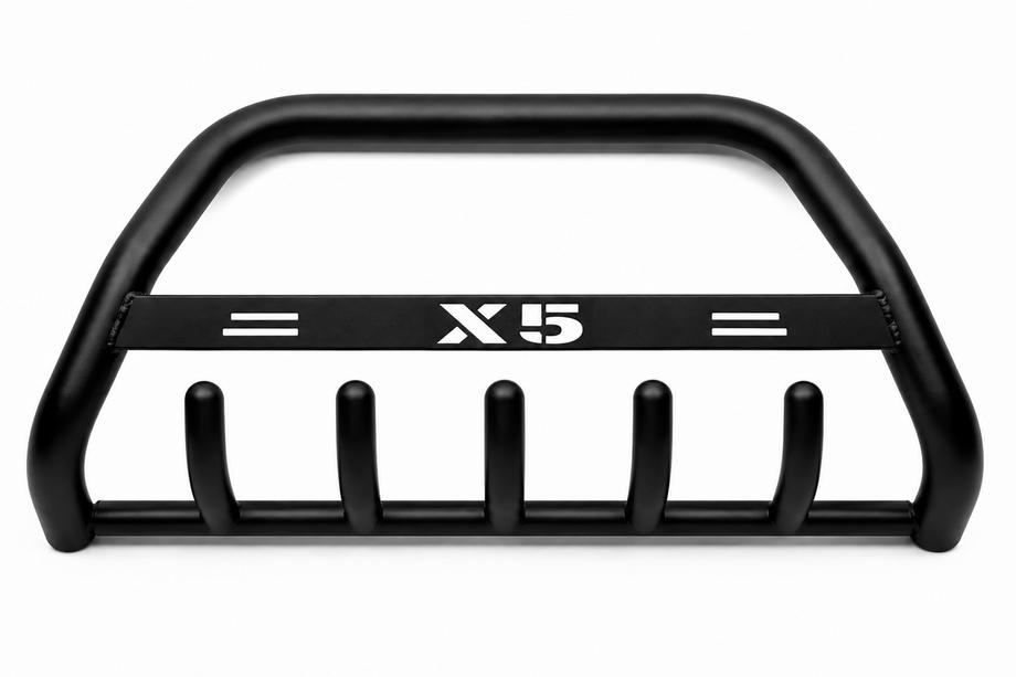 BMW X5 E53 1999–2006 Bullbar WT004 Black (RVS) Image