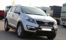 Kia Sportage 2010–2015 Bullbar WT004 Black (RVS) foto 3