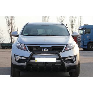 Bullbar WT004 Black (RVS) Kia Sportage 2010–2015 foto 2