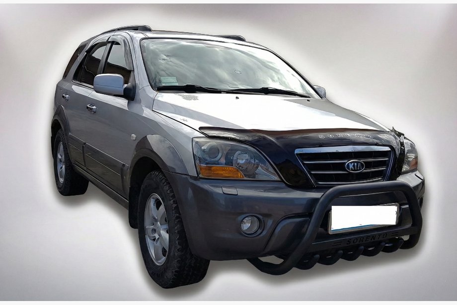 Kia Sorento I BL 2002–2009 Bullbar WT004 Black (RVS) Image
