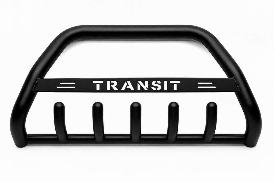 Ford Transit 1991–2000 Bullbar WT004 Black (RVS) Image