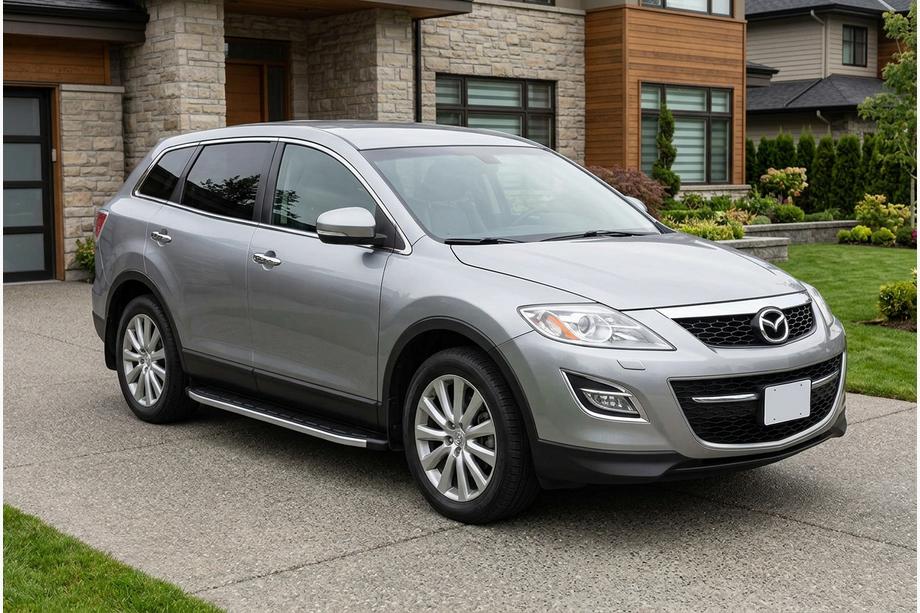 Mazda CX-9 2007–2016 Side steps Fullmond (2 stuks, aluminium) Image