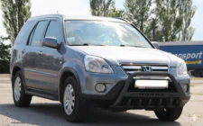 Honda CRV 2001–2006 Bullbar WT004 Black (RVS) foto 2