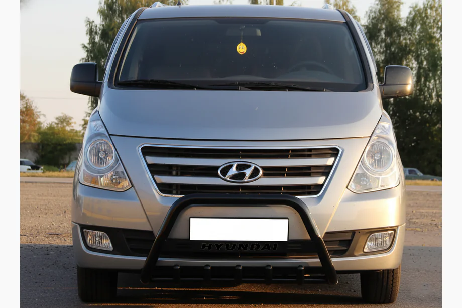 Hyundai H300, H1, Starex 2008–2020 Bullbar WT004 Black (RVS) Image