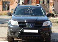 Mitsubishi Outlander 2001–2006 Bullbar WT003 Black (RVS) foto 3
