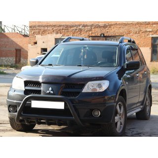 Bullbar WT003 Black (RVS) foto 4