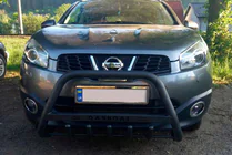 Nissan Qashqai 2010–2014 Bullbar WT004 Black (RVS) foto 1