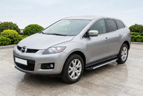 Mazda CX-7 2006–2012 Duru side steps (2 stuks, aluminium) foto 1