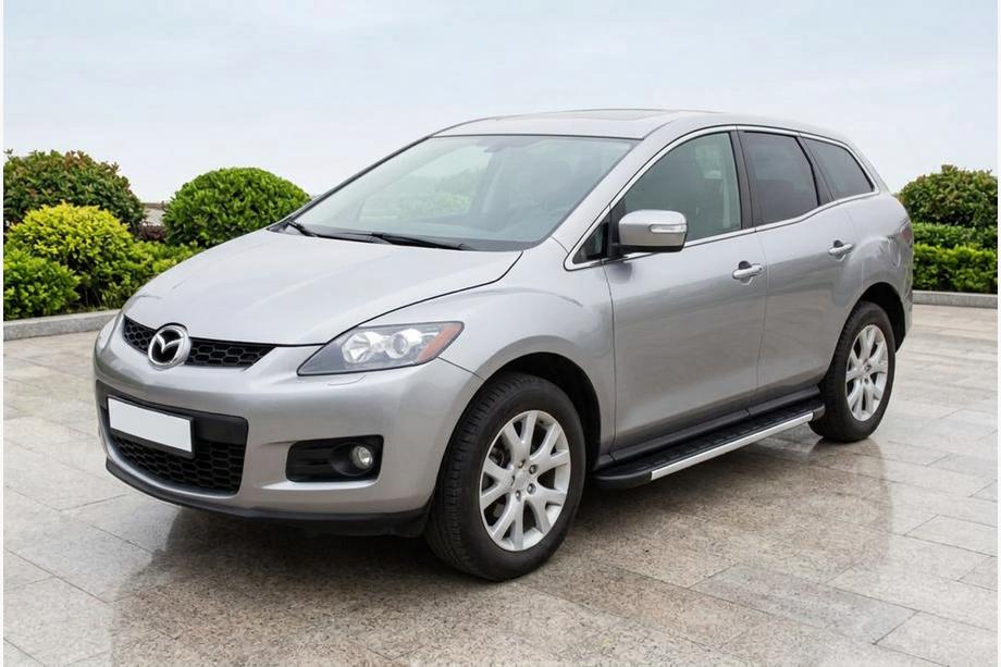 Mazda CX-7 2006–2012 Duru side steps (2 stuks, aluminium) Image