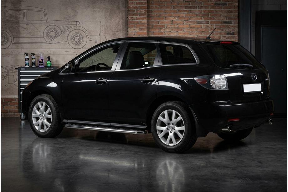 Mazda CX-7 2006–2012 Maydos V1 side steps (2 stuks, RVS) Image