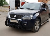 Suzuki Grand Vitara 2005–2017 Bullbar WT004 Black (RVS) foto 1