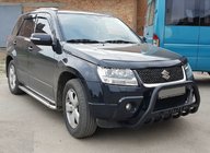 Suzuki Grand Vitara 2005–2017 Bullbar WT004 Black (RVS) foto 4
