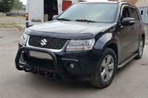 Suzuki Grand Vitara 2005–2017 Bullbar WT004 Black (RVS) foto 5