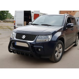 Bullbar WT004 Black (RVS) Suzuki Grand Vitara 2005–2017 foto 1