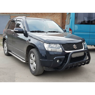Bullbar WT004 Black (RVS) Suzuki Grand Vitara 2005–2017 foto 4