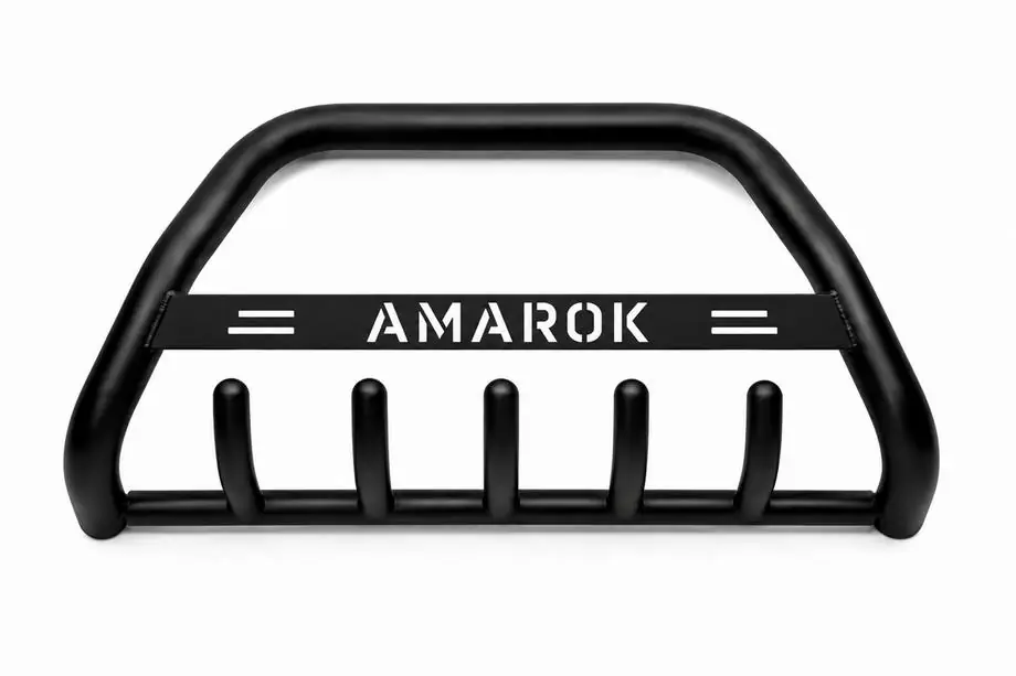 Volkswagen Amarok 2010–2022 Bullbar WT004 Black (RVS) Image