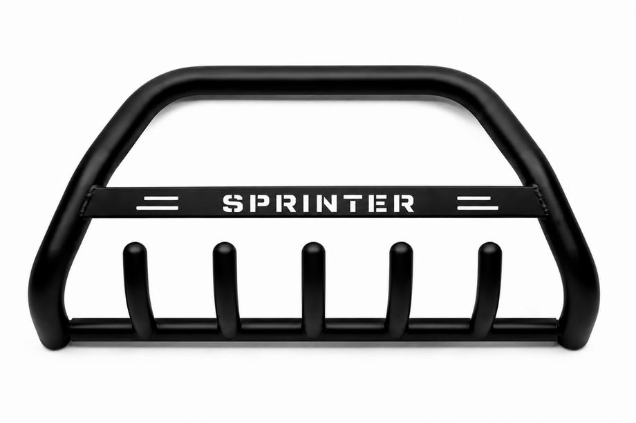 Mercedes Sprinter W907/W910 2018– Bullbar WT004 Black (RVS) Image