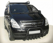 Hyundai H300, H1, Starex 2008–2020 Bullbar WT003 Black (RVS) foto 6