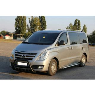 Bullbar WT003 Black (RVS) Hyundai H300, H1, Starex 2008–2020 foto 3