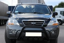 Kia Sorento I BL 2002–2009 Bullbar WT003 Black-2 (RVS) foto 3