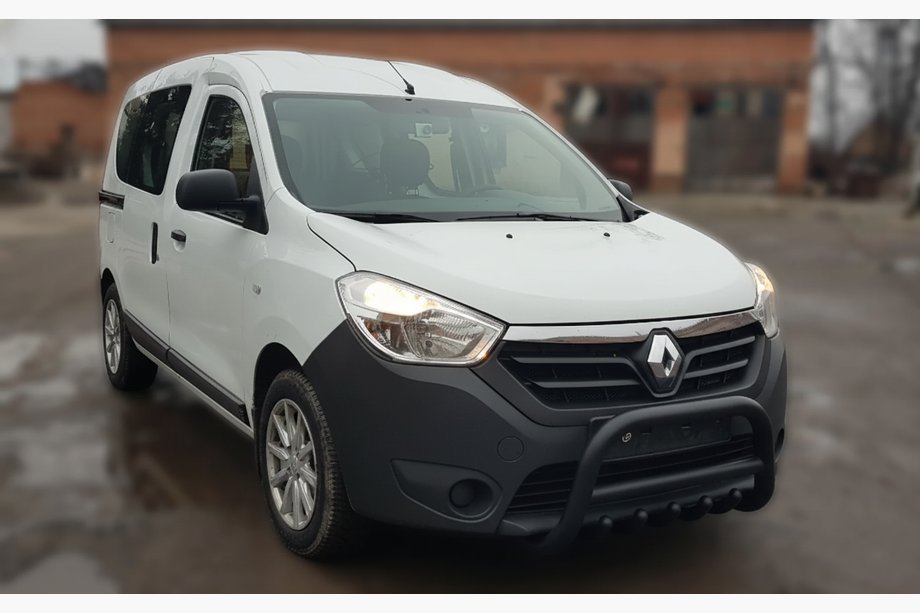 Dacia Lodgy 2012–2022 Bullbar WT003 Black (RVS) Image
