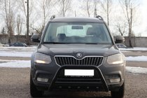 Skoda Yeti 2009–2017 Bullbar WT003 Black (RVS) foto 3