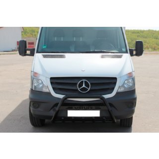 Bullbar WT004 (zwart) Mercedes Sprinter W906 2006–2018 foto 3