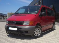 Mercedes Vito W638 1996–2003 Bullbar WT003 Black (RVS) foto 3