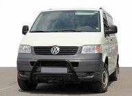 Volkswagen T5 Caravelle 2004–2010 Bullbar WT003 Black (RVS) foto 1