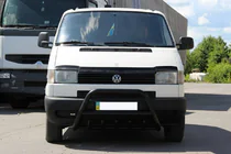 Volkswagen T4 Transporter 1990–2003 Bullbar WT003 Black (RVS) foto 2