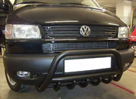 Volkswagen T4 Transporter 1990–2003 Bullbar WT003 Black (RVS) foto 7