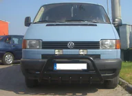 Volkswagen T4 Transporter 1990–2003 Bullbar WT003 Black (RVS) foto 6