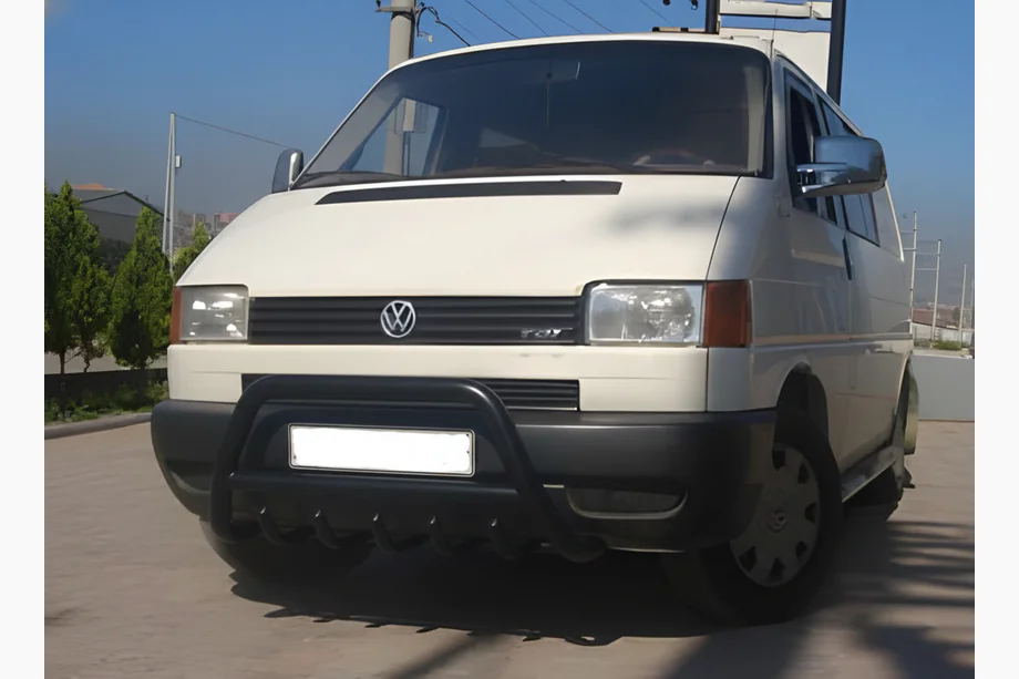 Volkswagen T4 Transporter 1990–2003 Bullbar WT003 Black (RVS) Image