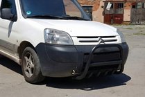 Citroen Berlingo 1996–2008 Bullbar WT003 Black (RVS) foto 4