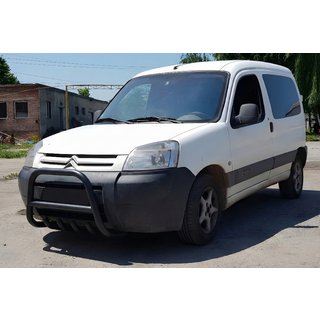 Bullbar WT003 Black (RVS) Citroen Berlingo 1996–2008 foto 3
